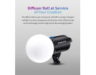 Дифузор куля Tolifo globe diffuser 200mm Bowens