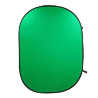 Фон в пружній рамці Visico BP-028 Chroma Key (зелений) 150x200см