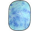 Фон в пружинной рамке Visico BP-028 W-025 (голубой в разводах) 150x200см