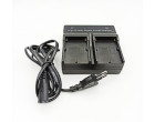 Зарядное устройство Visico Double для двух Sony NP-F550, NP-F750, NP-F950