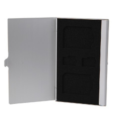 Кейс для карт памяти Visico Metal Case MC-SD2MSD2 silver
