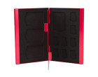 Кейс для карт памяти Visico Metal Case MC-SD4MSD8 red