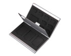 Кейс для карт памяти Visico Metal Case MC-SD4MSD8 silver