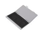 Кейс для карт памяти Visico Metal Case MC-SD4MSD8 silver