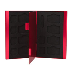 Кейс для сим карт Visico Metal Case SC-S8MS6 red