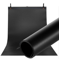 Фон для зйомки Visico PVC-1020 Black (100x200см) Фон для зйомки Visico PVC-1020 Black (100x200см)