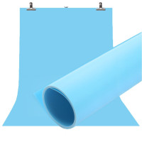 Фон для зйомки Visico PVC-1020 Blue (100x200см) Фон для зйомки Visico PVC-1020 Blue (100x200см)