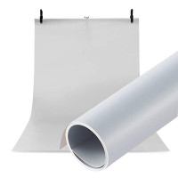 Фон для зйомки Visico PVC-1020 Grey (100x200см) Фон для зйомки Visico PVC-1020 Grey (100x200см)