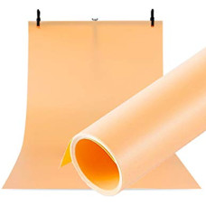 Фон для зйомки Visico PVC-1020 Orange (100x200см)