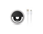 Кольцевой свет для селфи Visico RK-12 Selfie Ring Light black