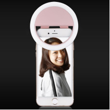 Кольцевой свет для селфи Visico RK-12 Selfie Ring Light pink