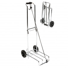 Тележка Bo-Camp Luggage Trolley Foldable 40 kg Silver