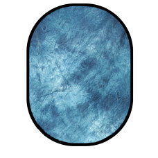 Фон в пружинной рамке Visico BP-028 W-069 (серо-синий в разводах) 150x200см