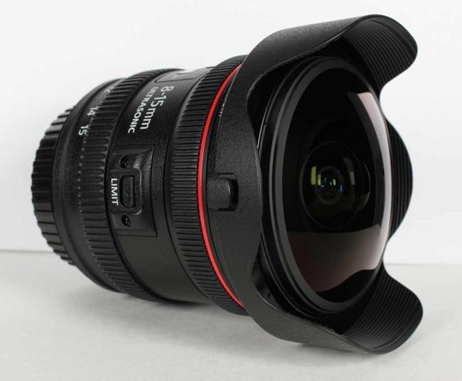  Canon EF 8-15mm f/4.0L Fisheye USM 
