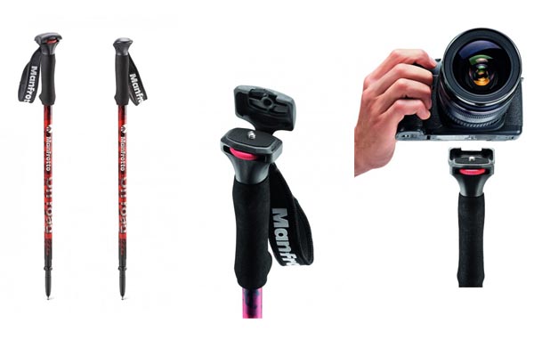 Трекинговые палки Manfrotto Off Road Walking Sticks Red 