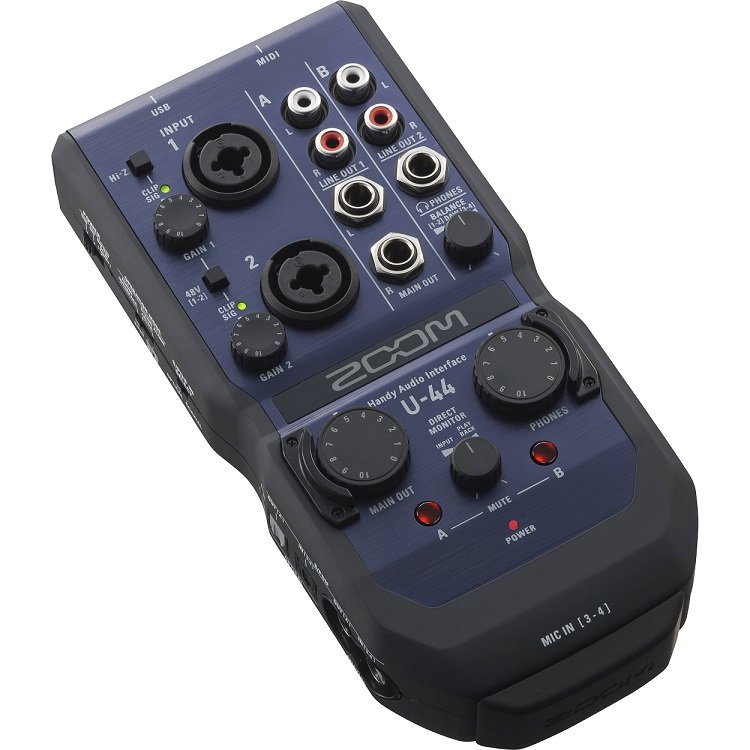 Аудиоинтерфейс Zoom U-44: купить в Киеве и Украине. Описание
